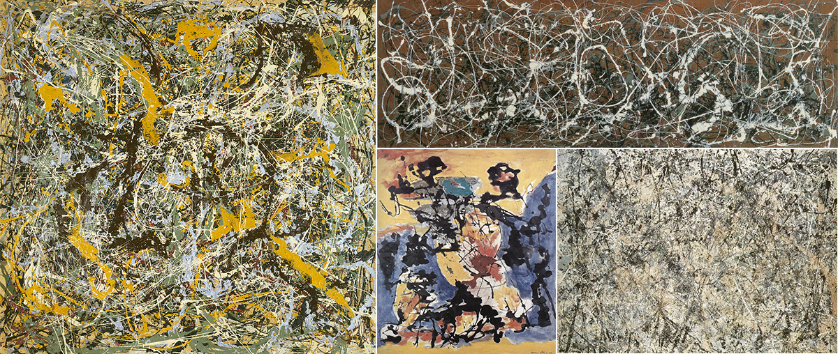 Several Pollock Pieces